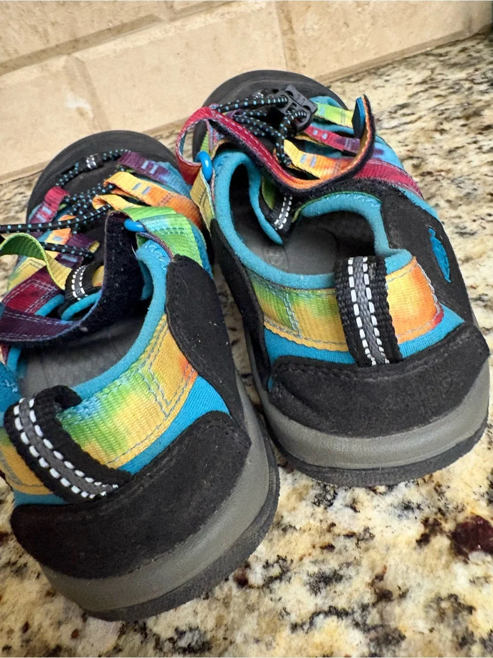 Keen Kids Multicolor Elastic-Strap Water Shoes